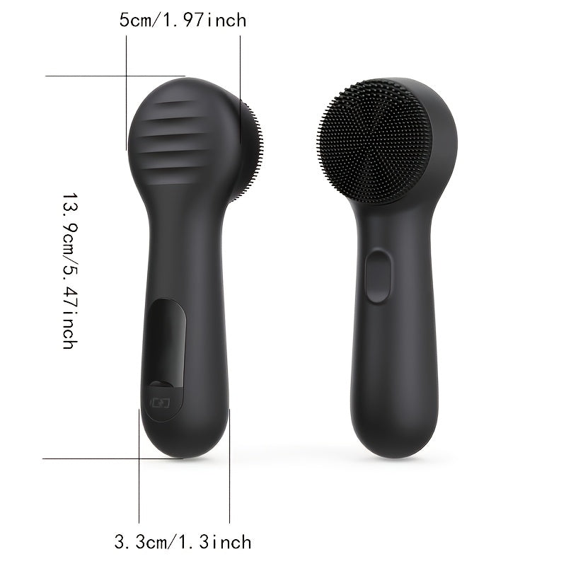silicone facial cleansing brush electric face scrubber