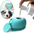 pet grooming brush dog massage brush bathing gentle pet