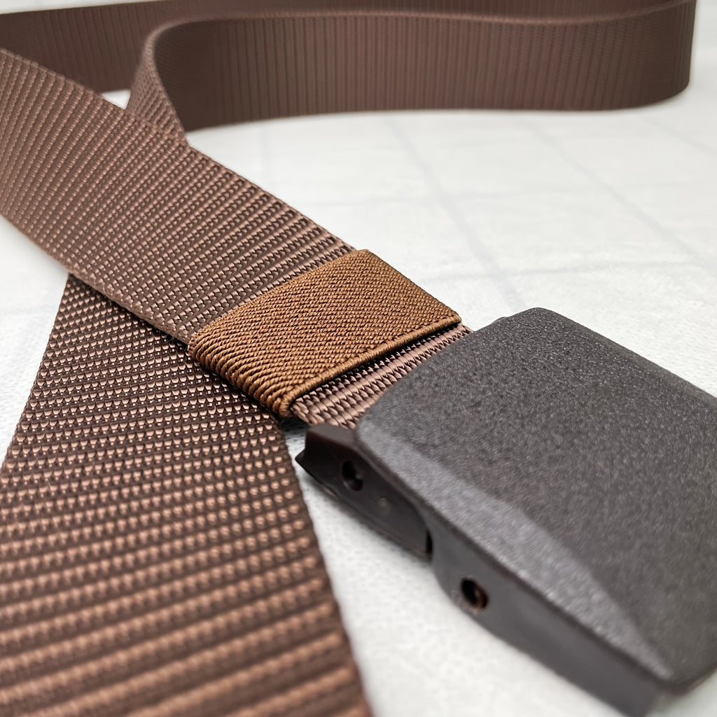 mens casual imitation nylon outdoor anti   belt
