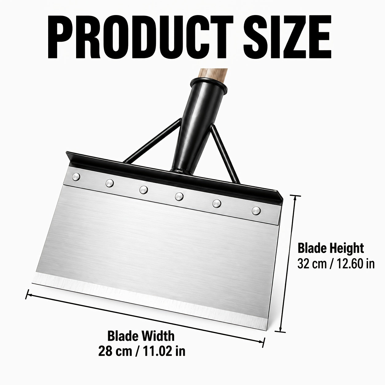 a long handled durable multi functional stainless steel