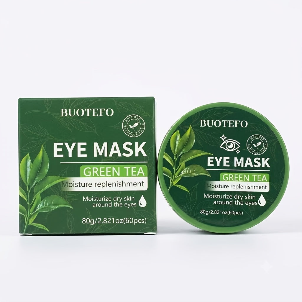 60 sheets instantly tightening green tea eye masks smoothens