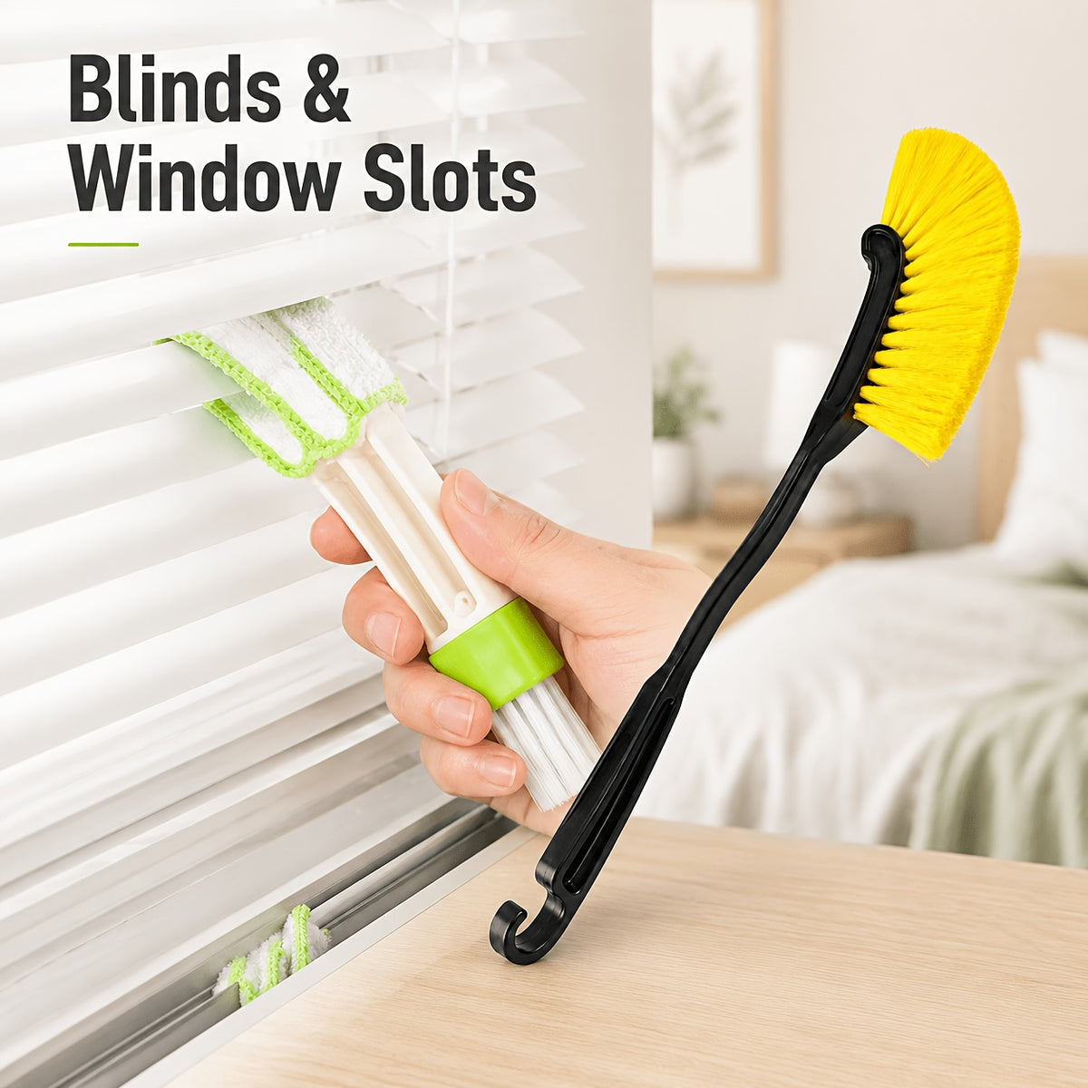 2pcs home fan dust brushes suitable cleaning fans air