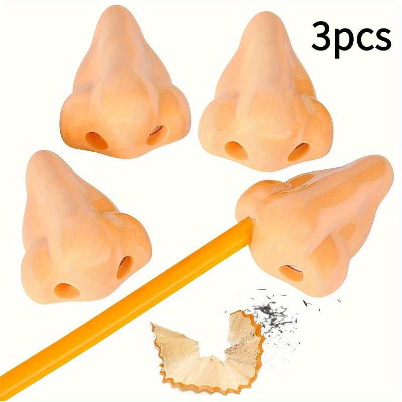 3pcs   nose shaped designs cute
