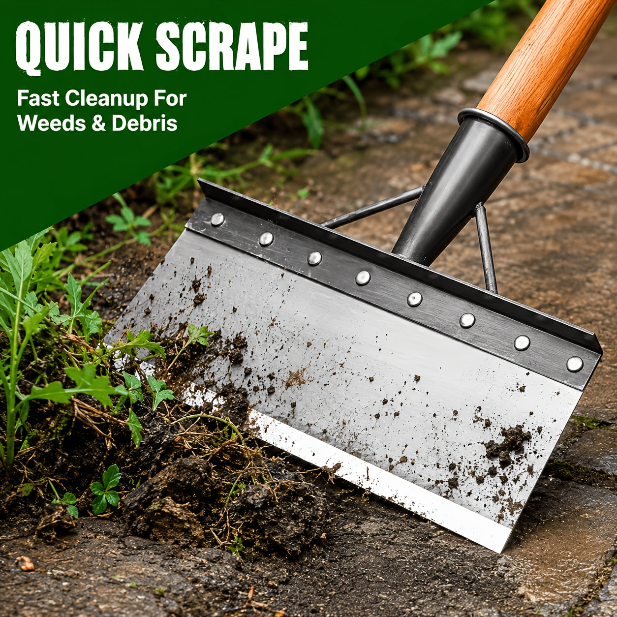 a long handled durable multi functional stainless steel