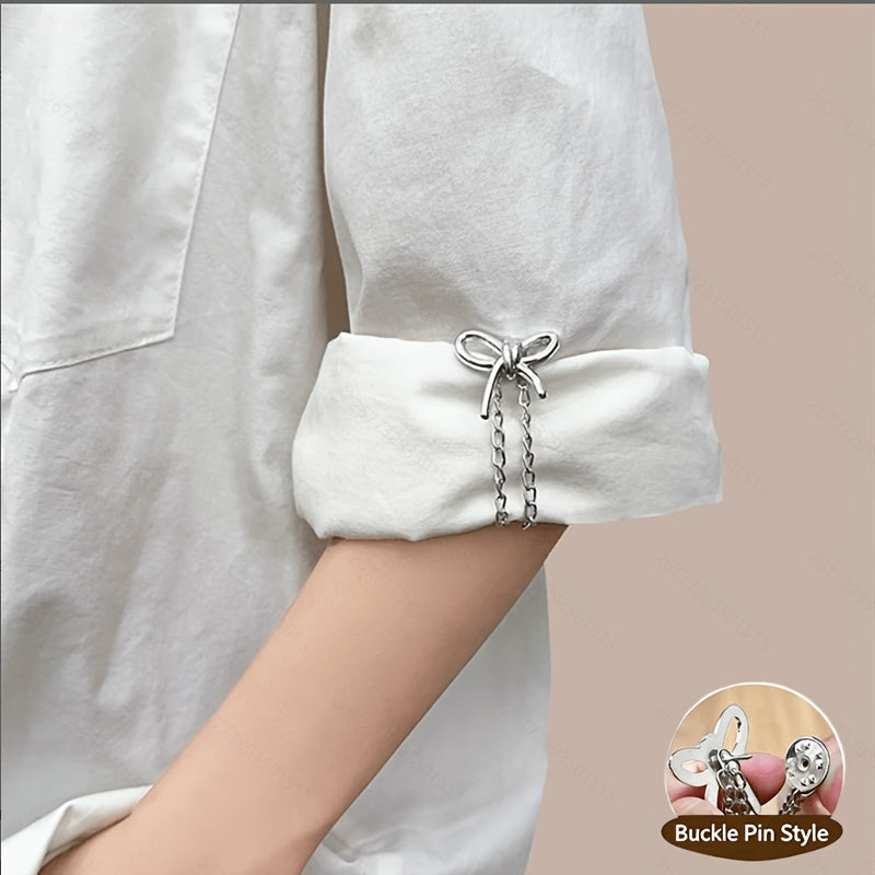 8pcs multi function clothing clips hemming metal star heart
