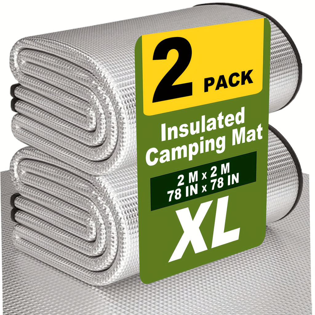 2pcs large thick camping picnic mat insulated epe material