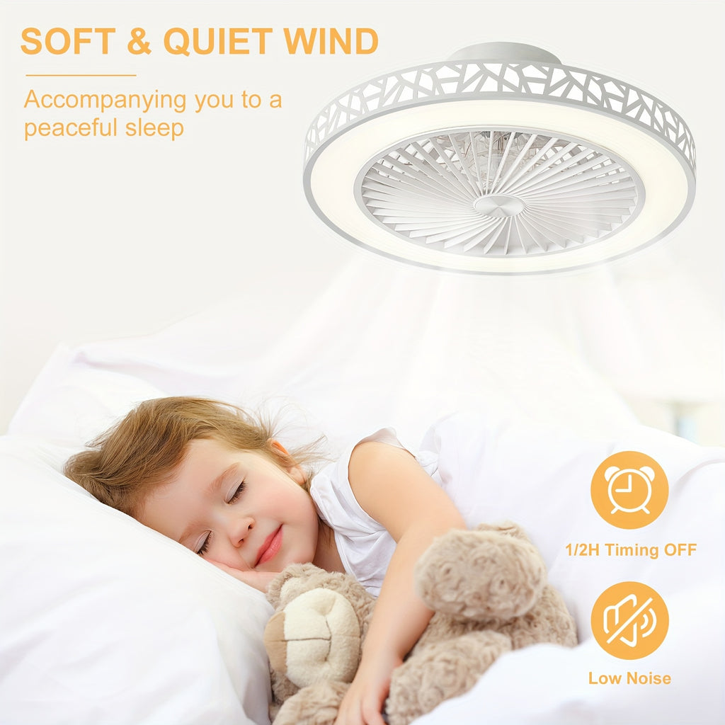 19 modern low profile ceiling fan 6   reversible