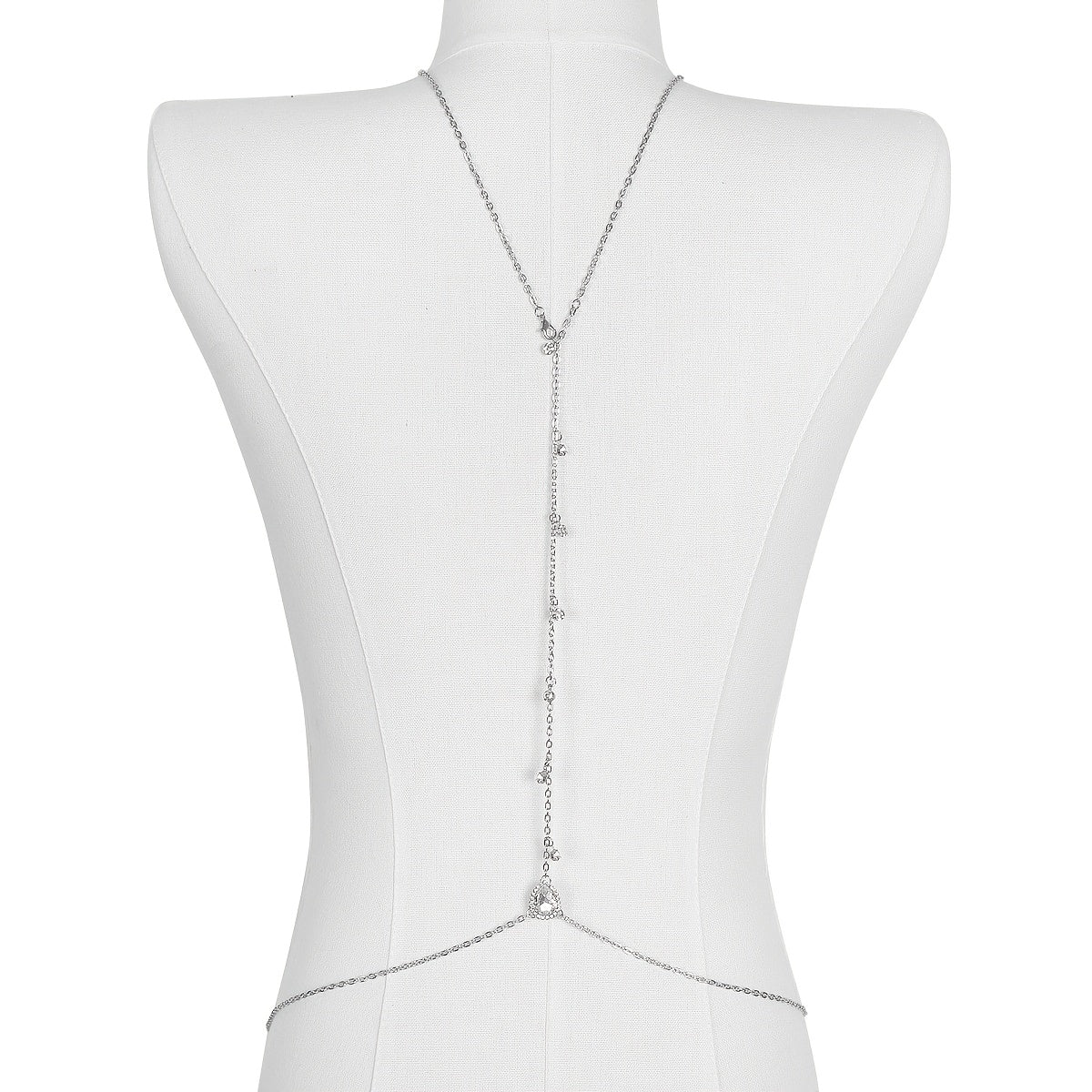 1pc   backless style bridal necklace luxurious multi