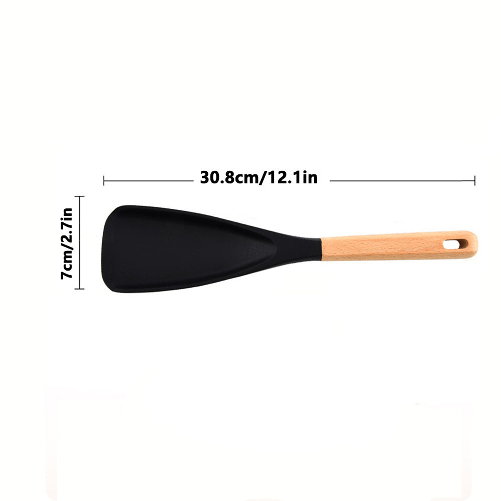 3 pack multifunction silicone cooking spoon spatula nonstick