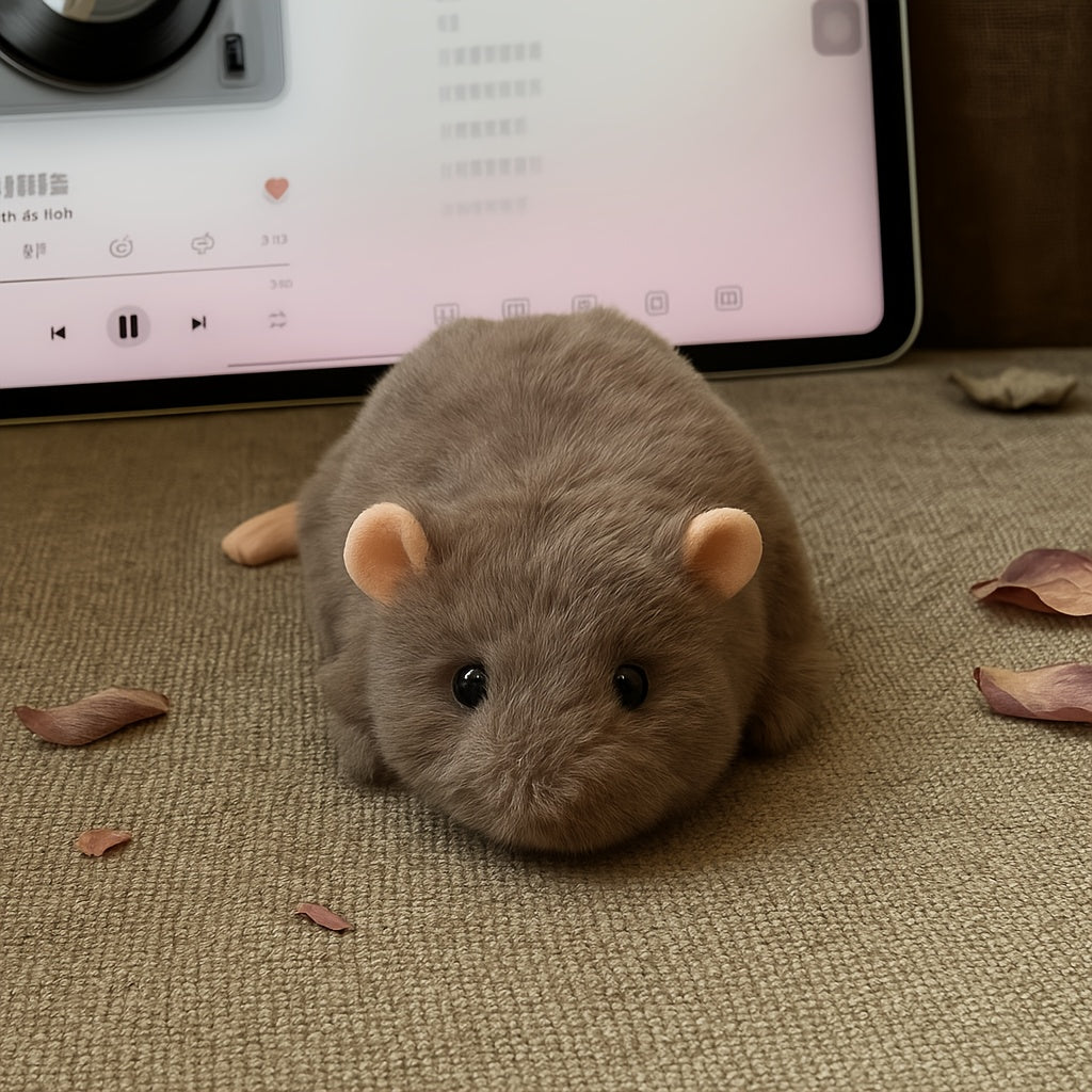 cute rat stuffed animal realistic rat plush gifts decor soft