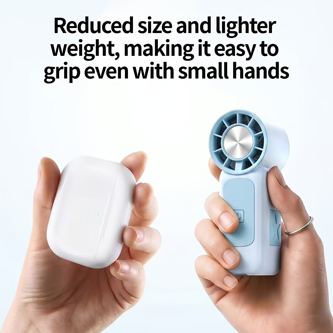 2026 new mini usb rechargeable handheld fan outdoor portable