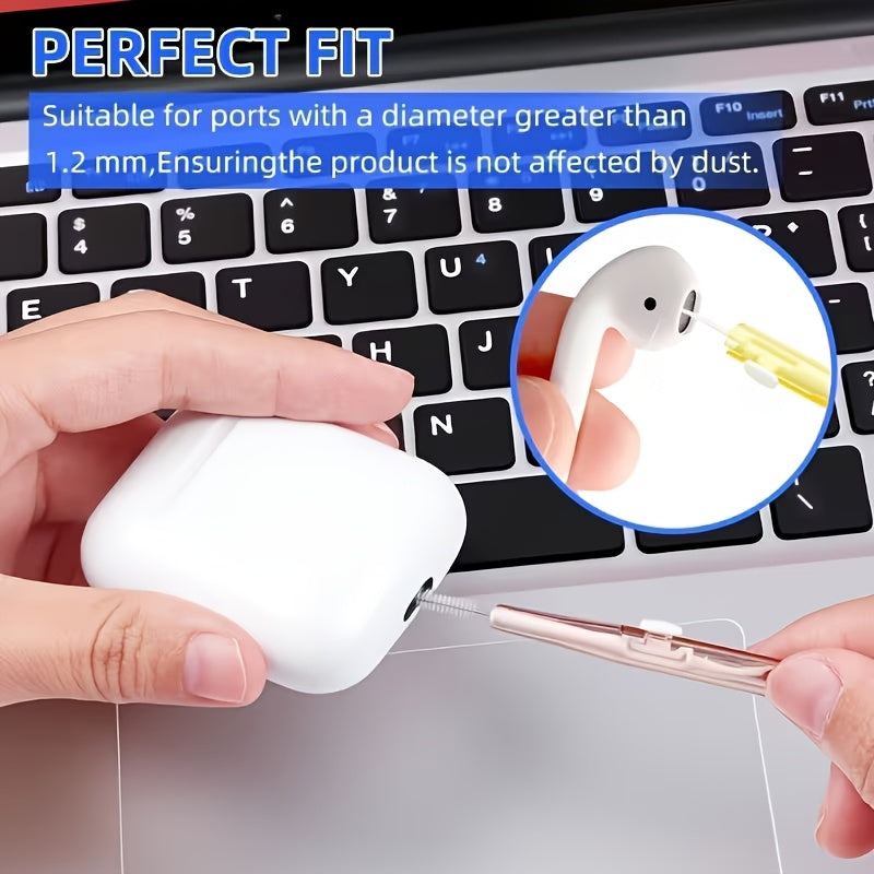 2pcs retractable phone earphone cleaning kit portable multi