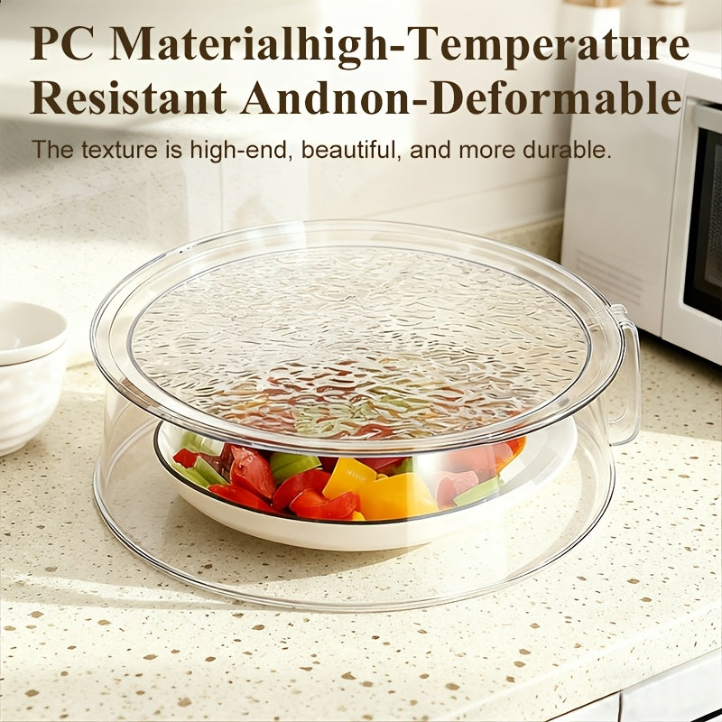 1pc microwave food cover multi function high temperature