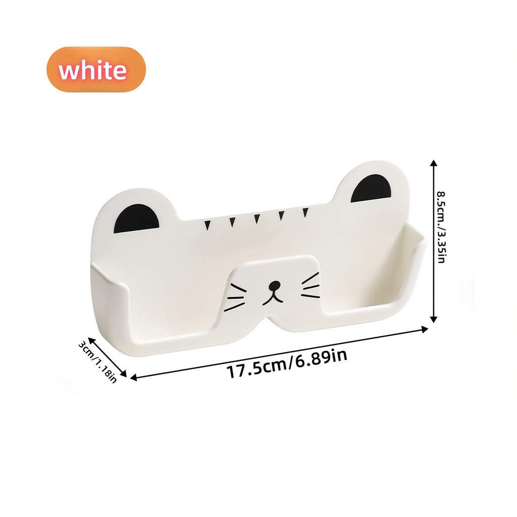 wall mounted glasses storage box suitable bedside bathroom