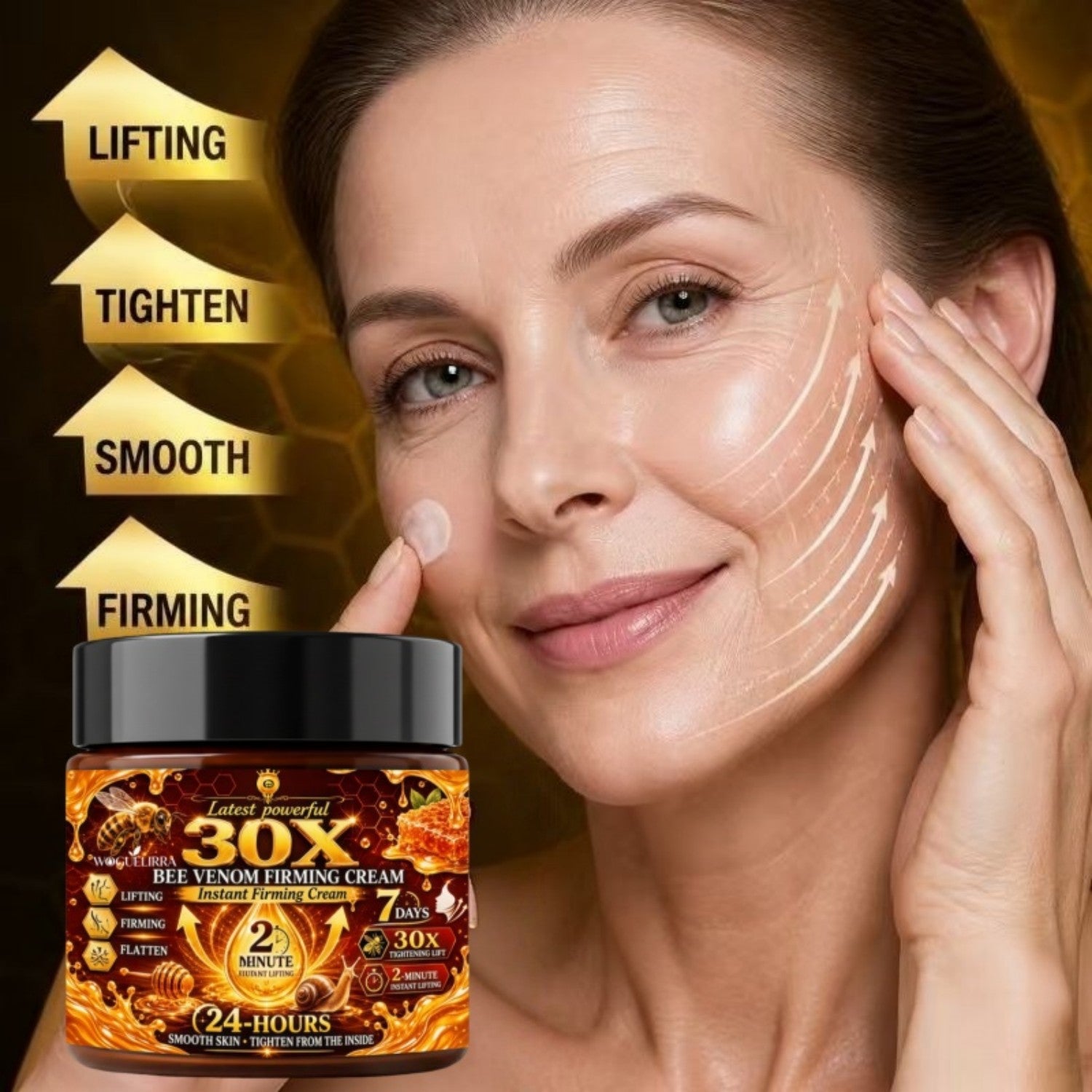 latest powerful 30x bee   instant firming face cream