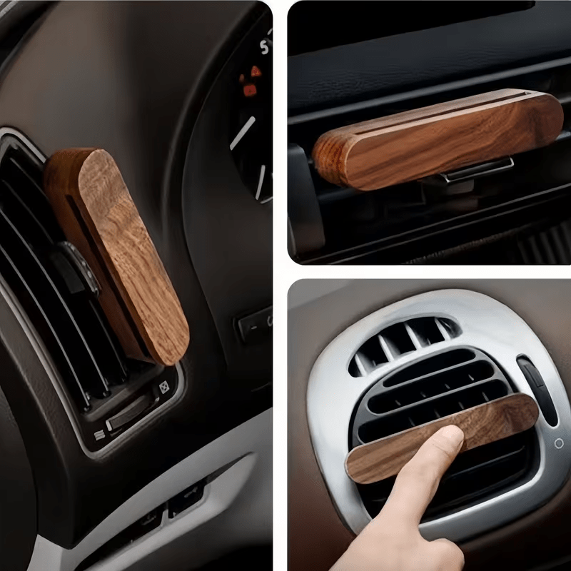 10pcs sponge strips 1pc air outlet solid wood magnetic flip