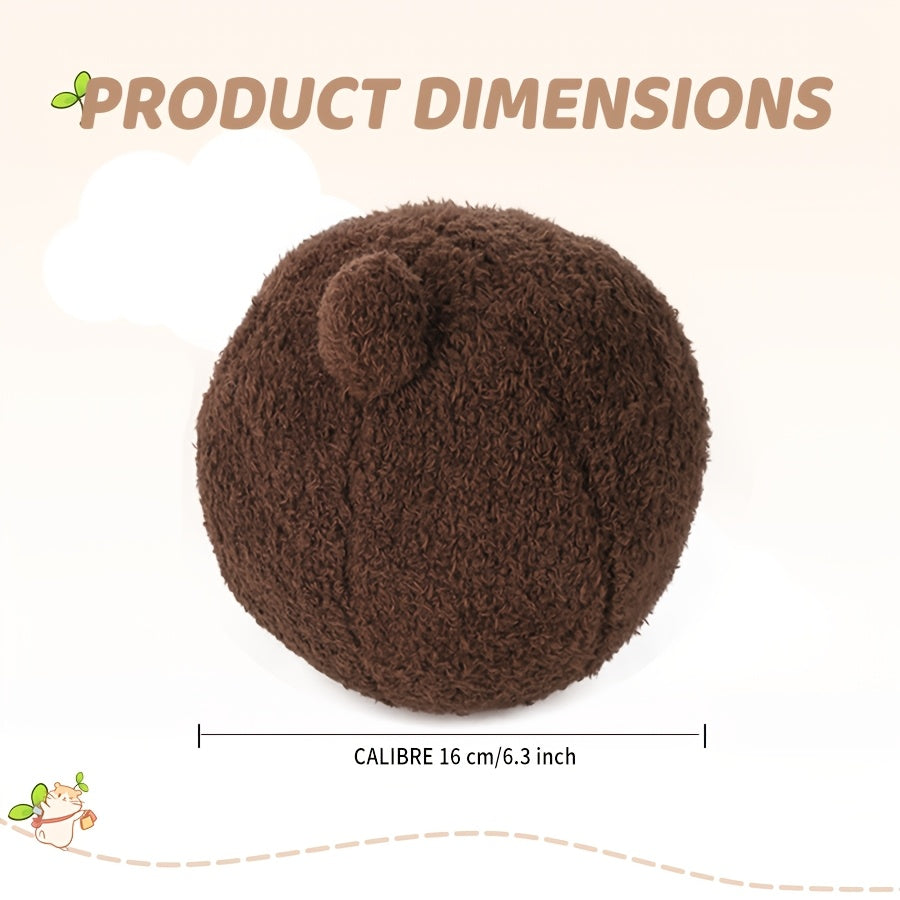 rabbit relax ball nest pillow two color bunny