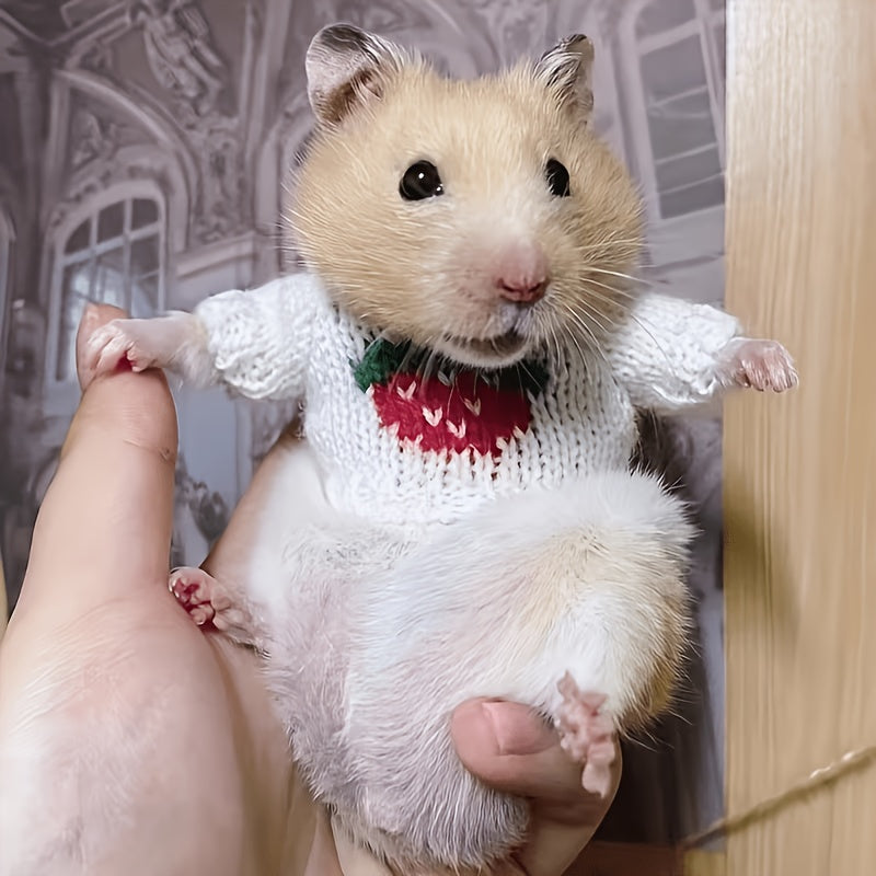 4pcs small pet autumn winter clothing cute hamster clothes