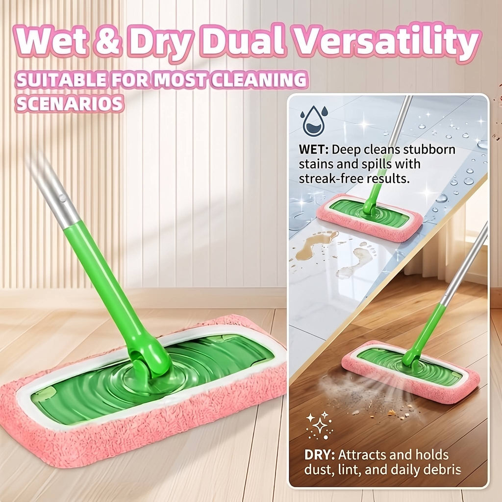 4pcs washable microfiber mop pads