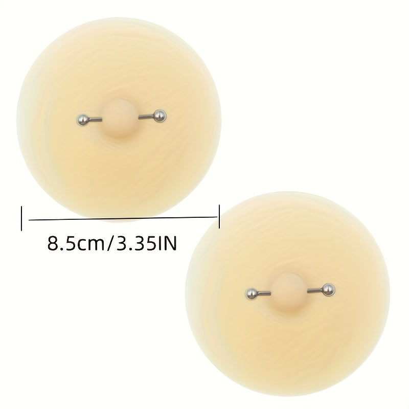 style covers breast petal studs jewelry rave pasties