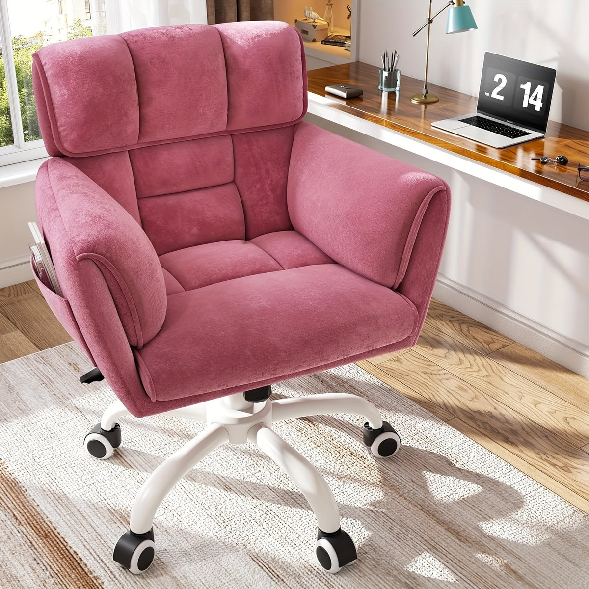 vanity chair   material   back modern