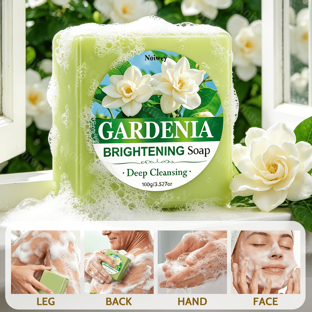 white floral soap   bar soap
