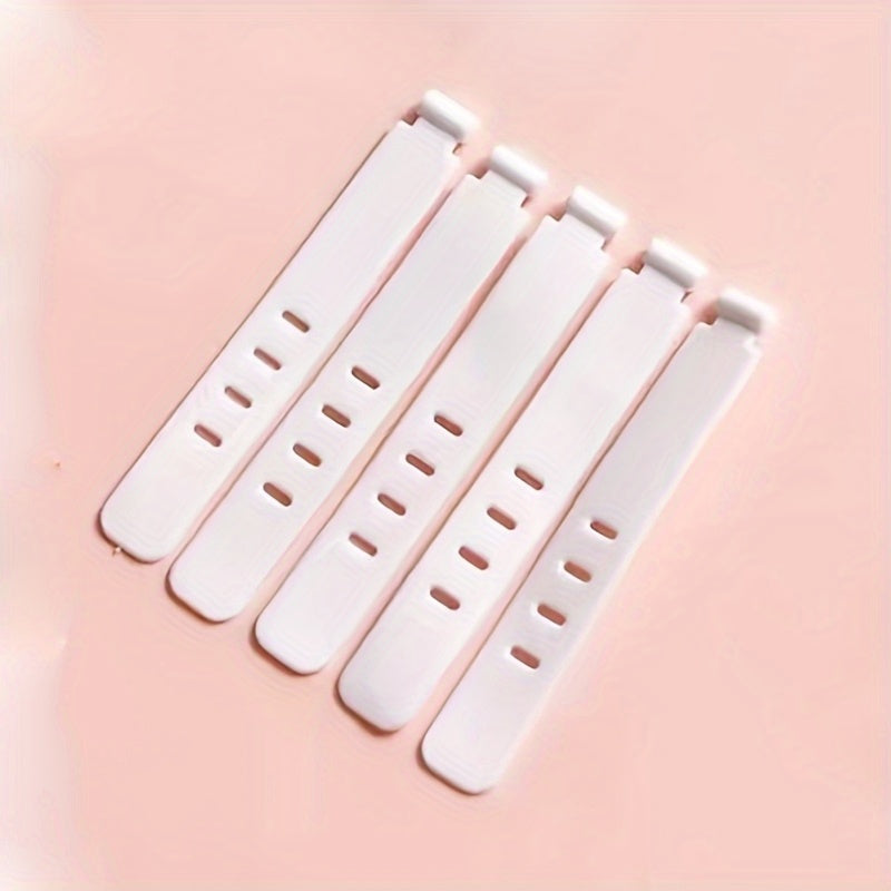 8pcs plastic cable organizer   a desktop storage