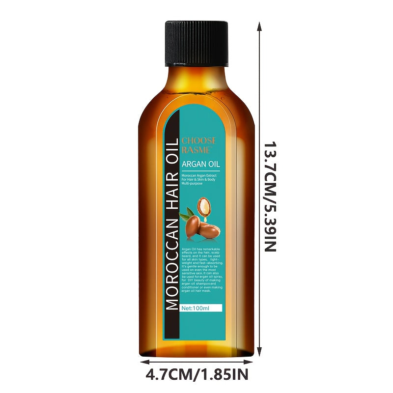 moroccan hair oil improves dry frizzy hair strengthens adds