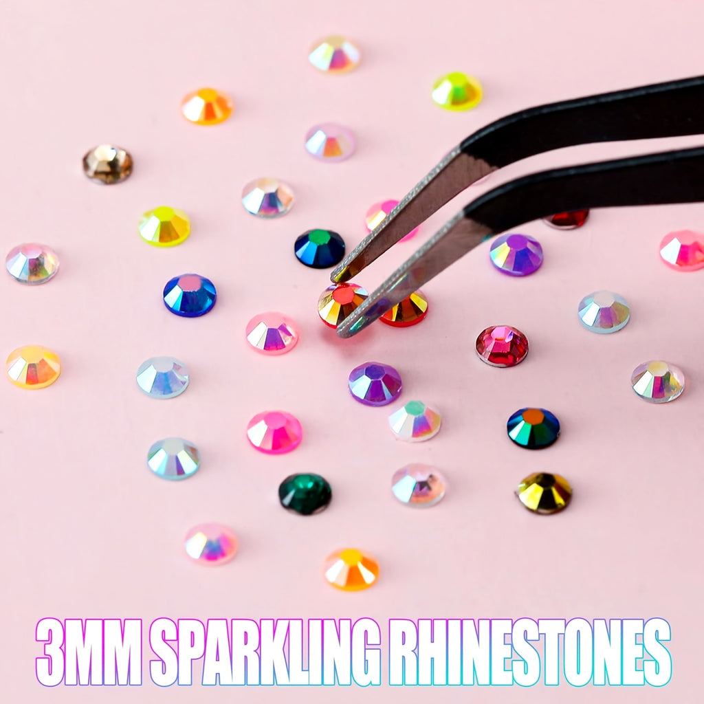 bedazzling kit 60 colors flatback rhinestones