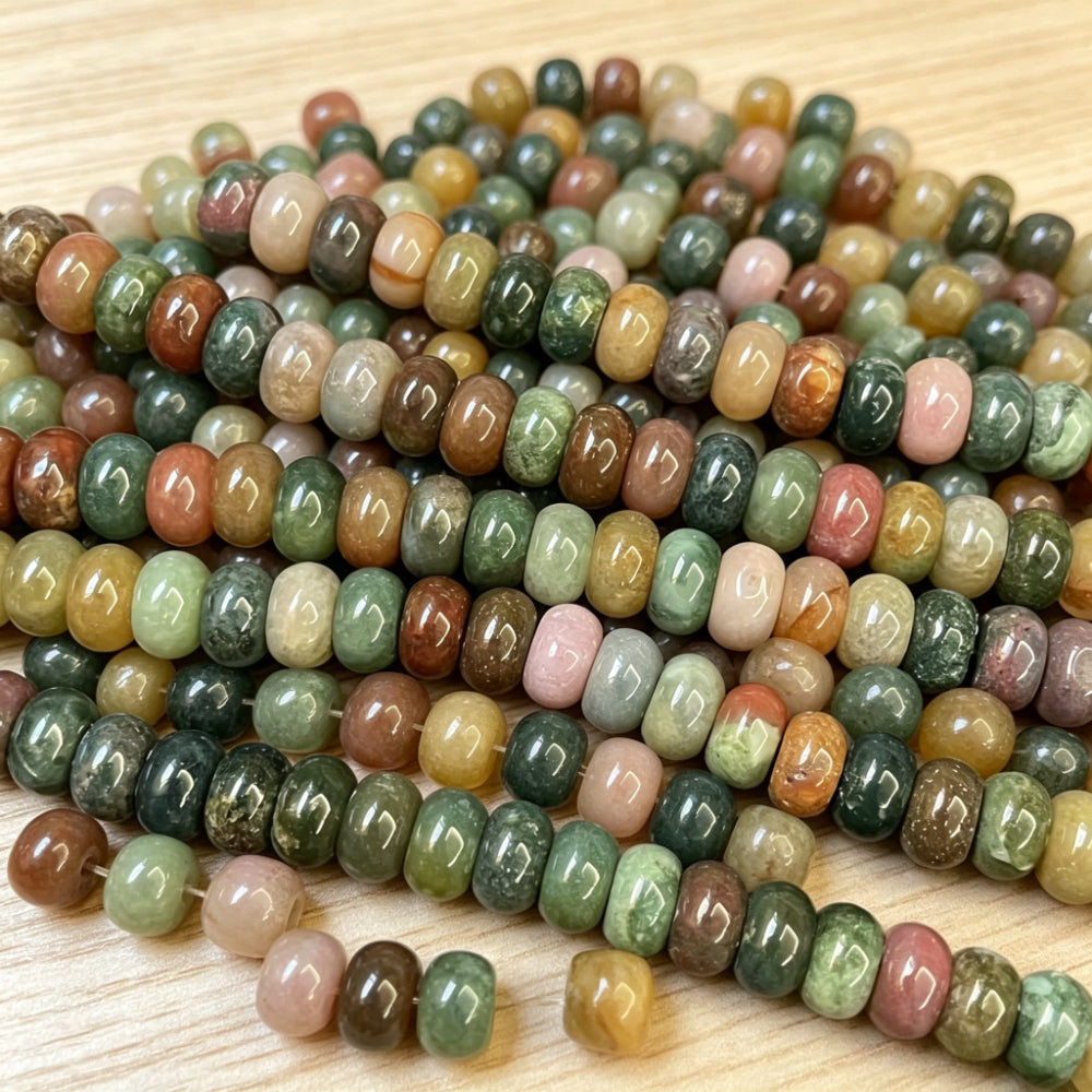 natural   madagascar agate beads multi size suitable