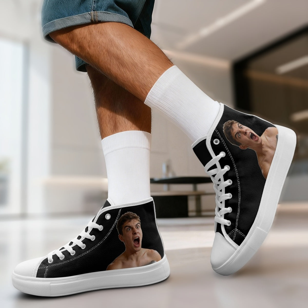 personalized lightweight canvas shoes photos stylish