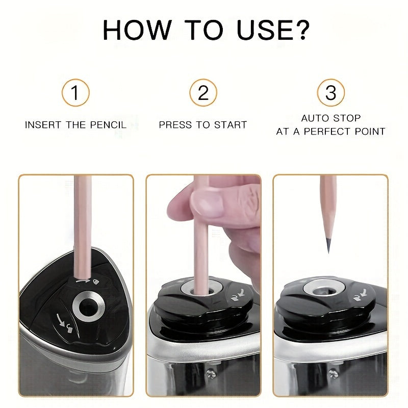 electric pencil sharpener desktop automatic office