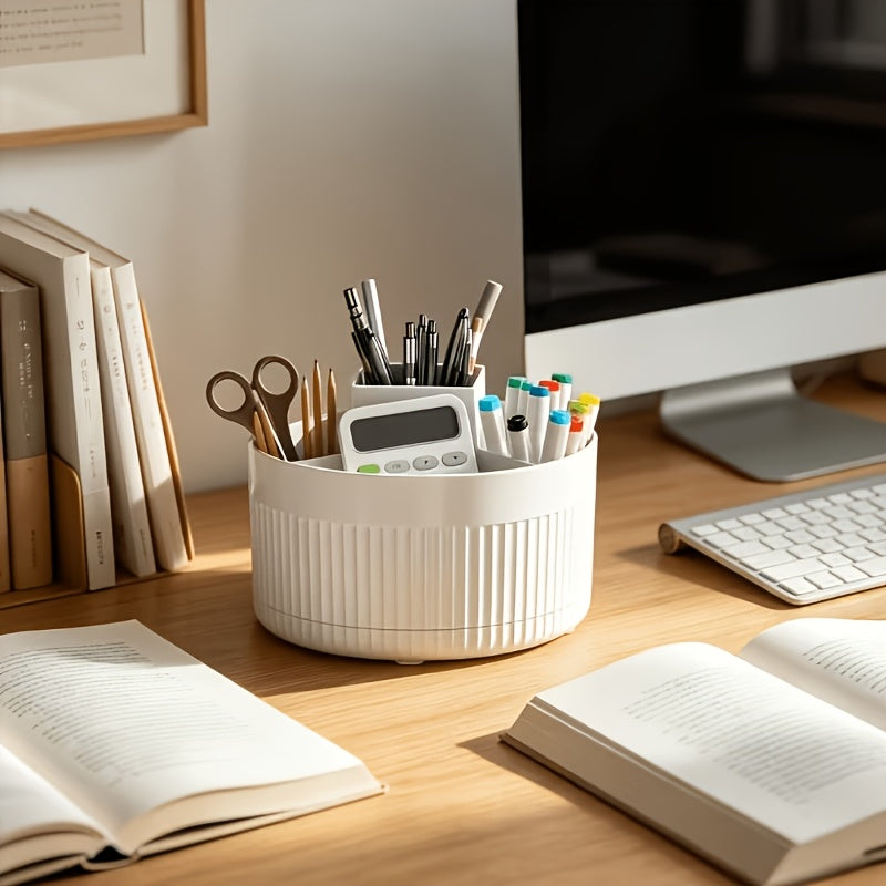 zxf 360 degree rotating pen holder desk drawer organizer