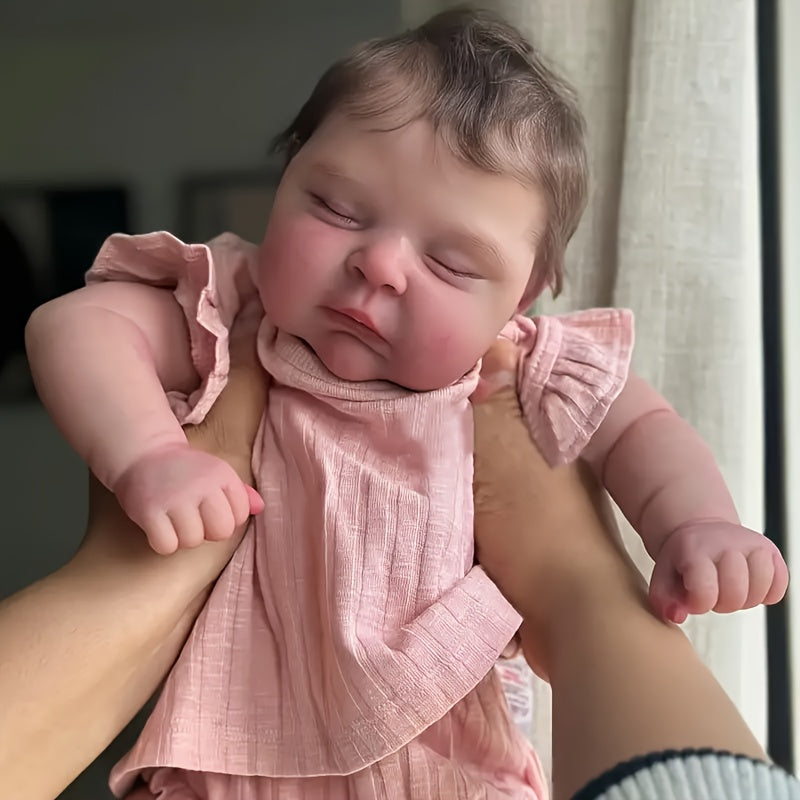 19 inch realistic sleeping   girl doll