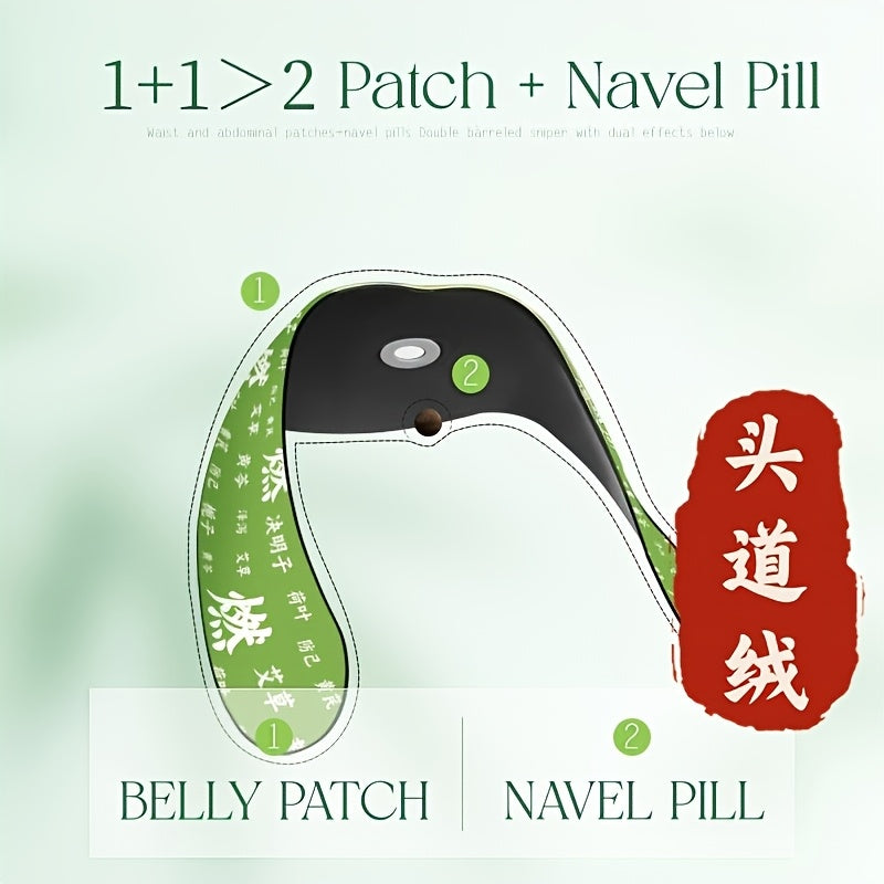 27 37pcs belly gut   patch combo warm