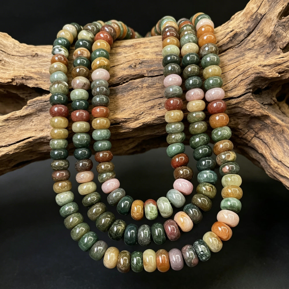 natural   madagascar agate beads multi size suitable