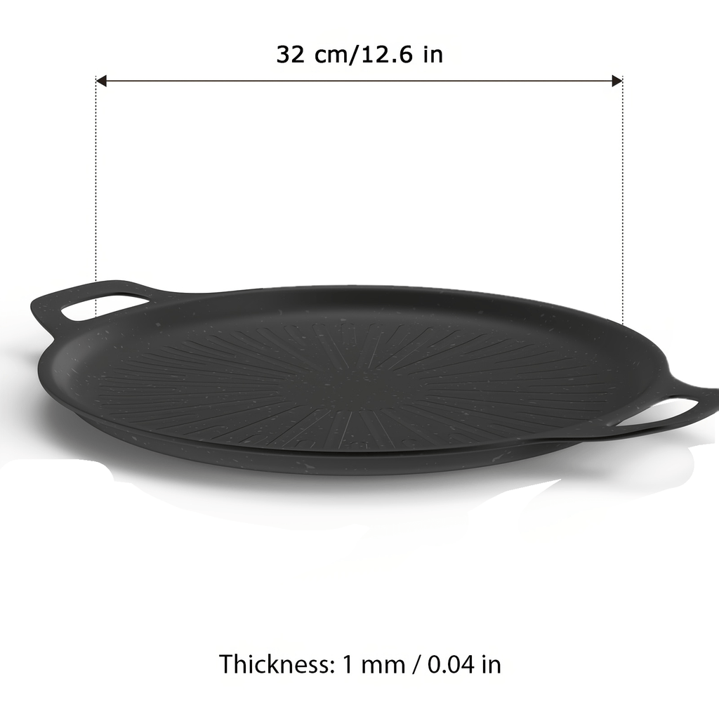 non stick frying   brush bbq griddle pan   heat oil