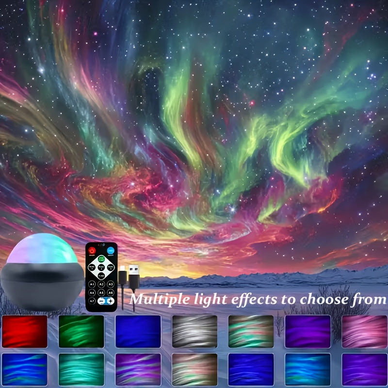 1pc usb powered   projection light multi color