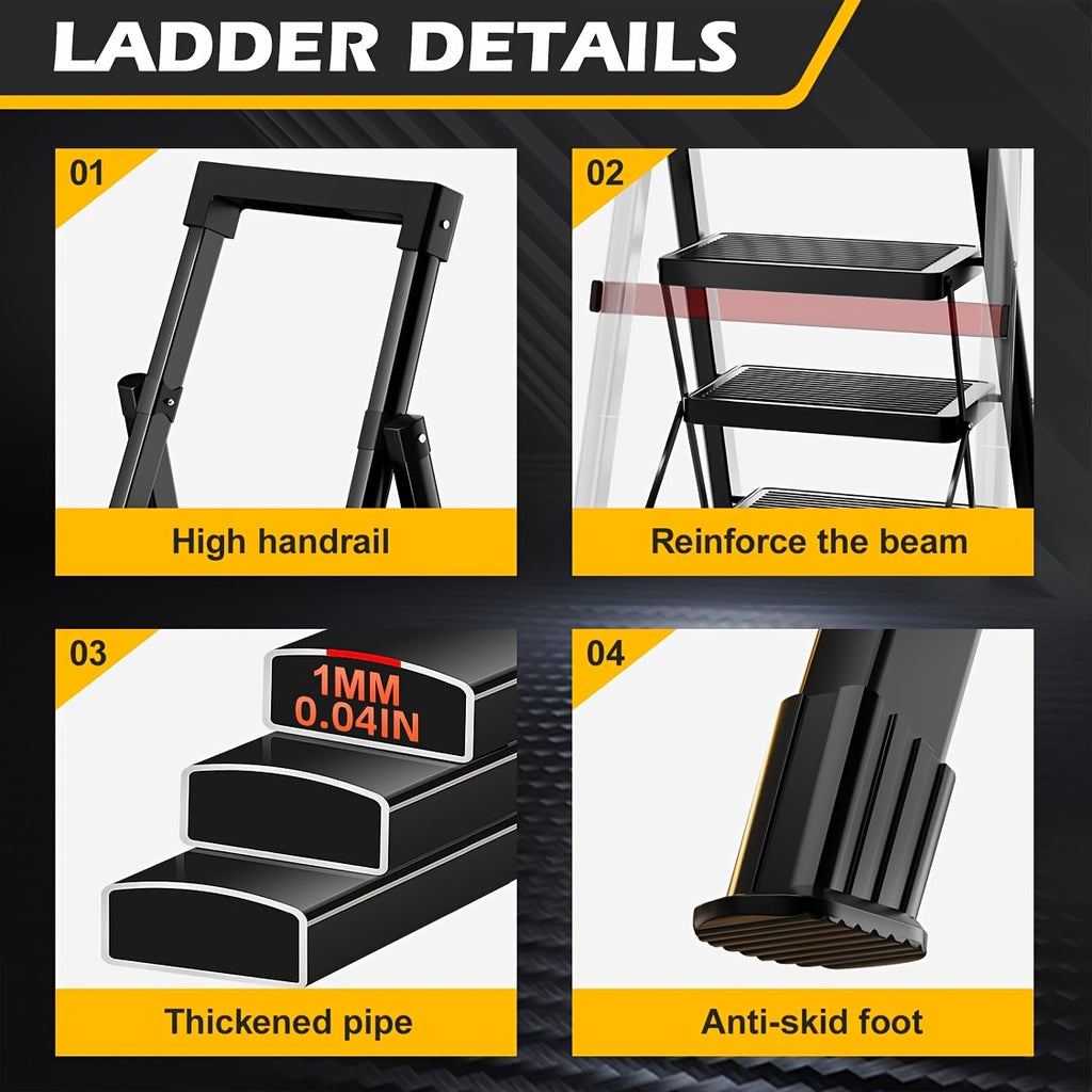 heavy duty   step ladder platform folding step stool