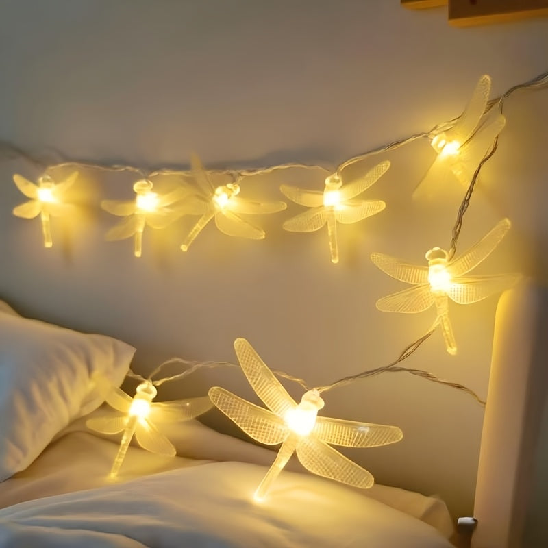 1 string dragonfly string lights 10 leds 1 5m 59inch 4 92ft