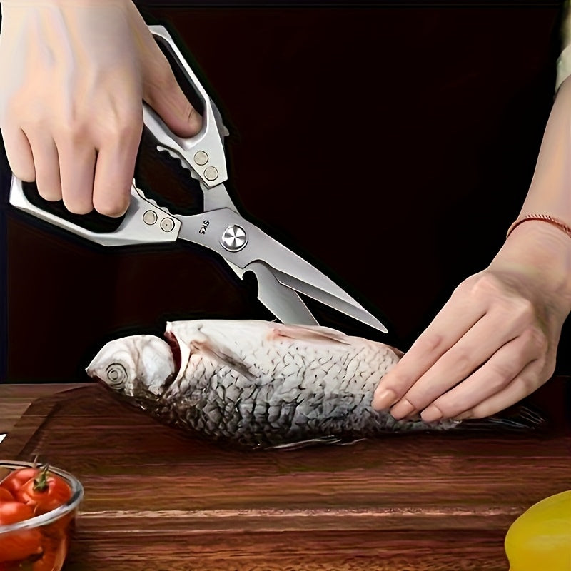 1pc stainless steel kitchen scissors professional multi