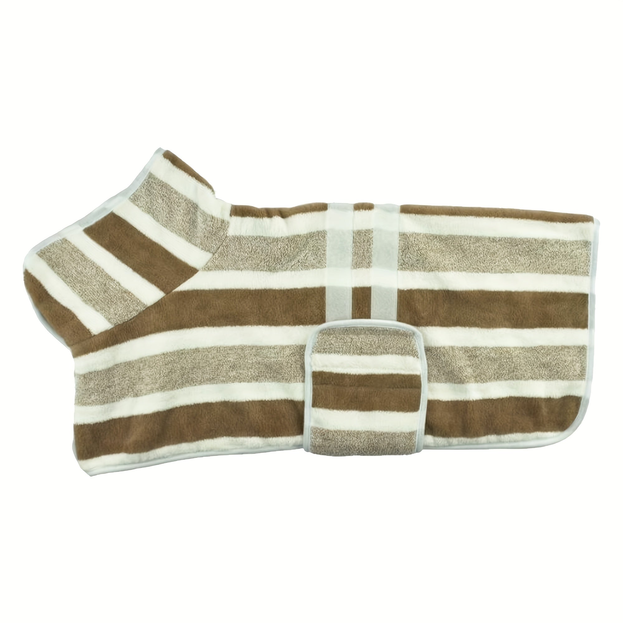 quick dry dog bath robe towel wrap suitable small medium