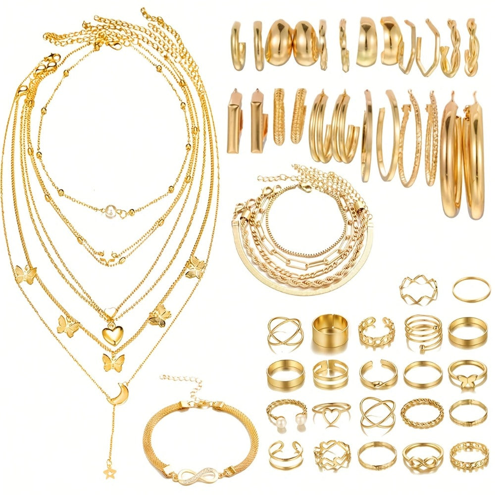 35 54 58 68pcs set elegant retro style   heart