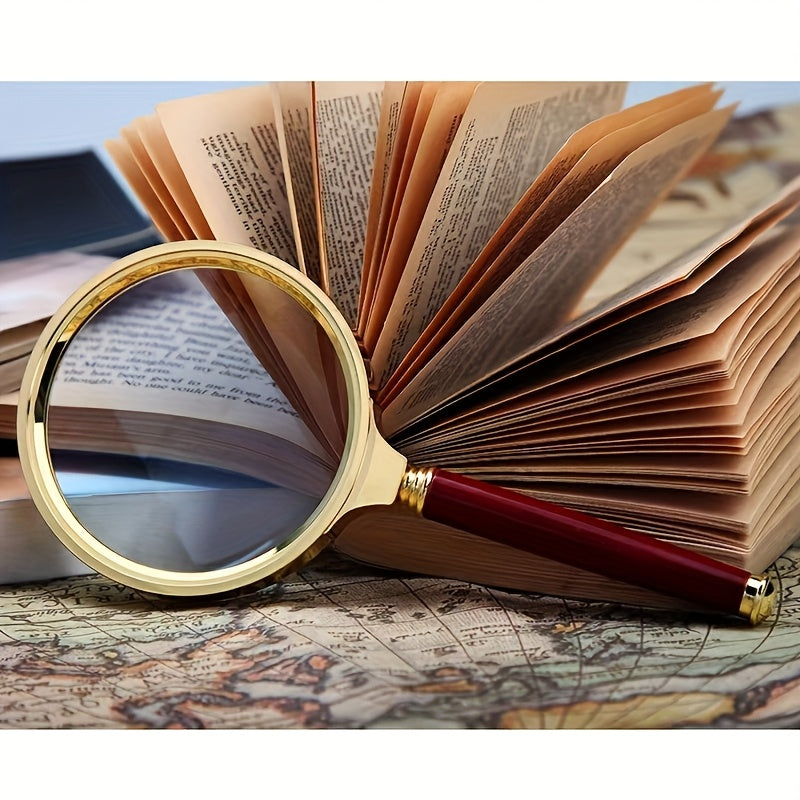 2pcs 1pc high definition 60x magnifying glass 1pc random