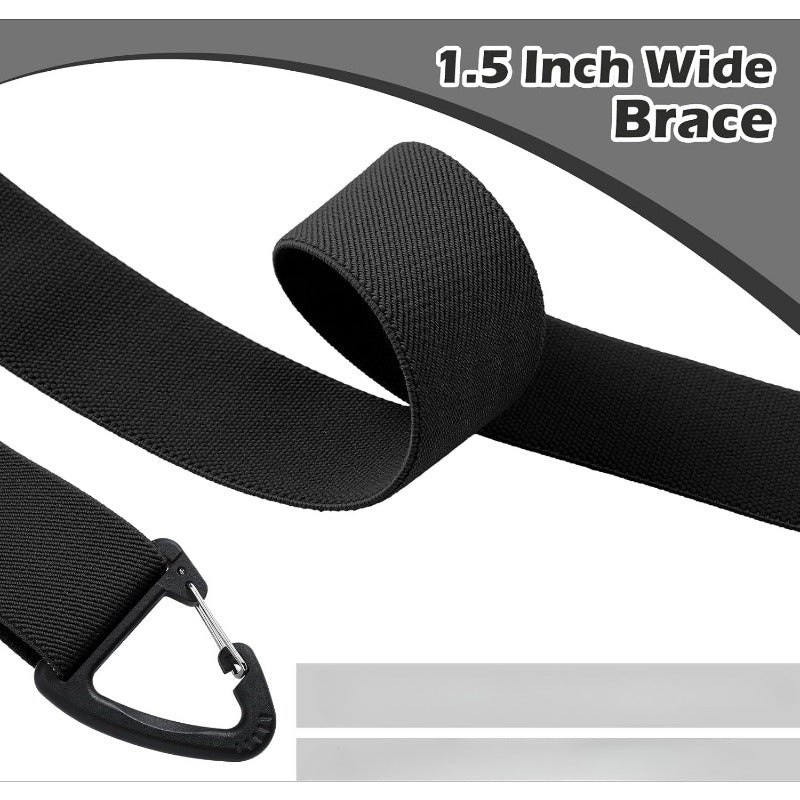2pcs   invisible suspenders men women 1 5 inch elastic