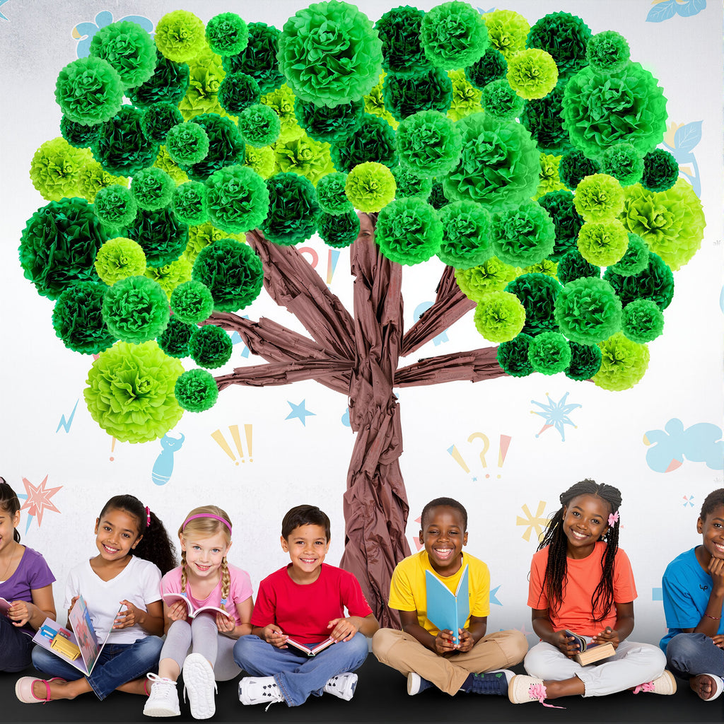 3d classroom tree bulletin board set cardboard tree paper