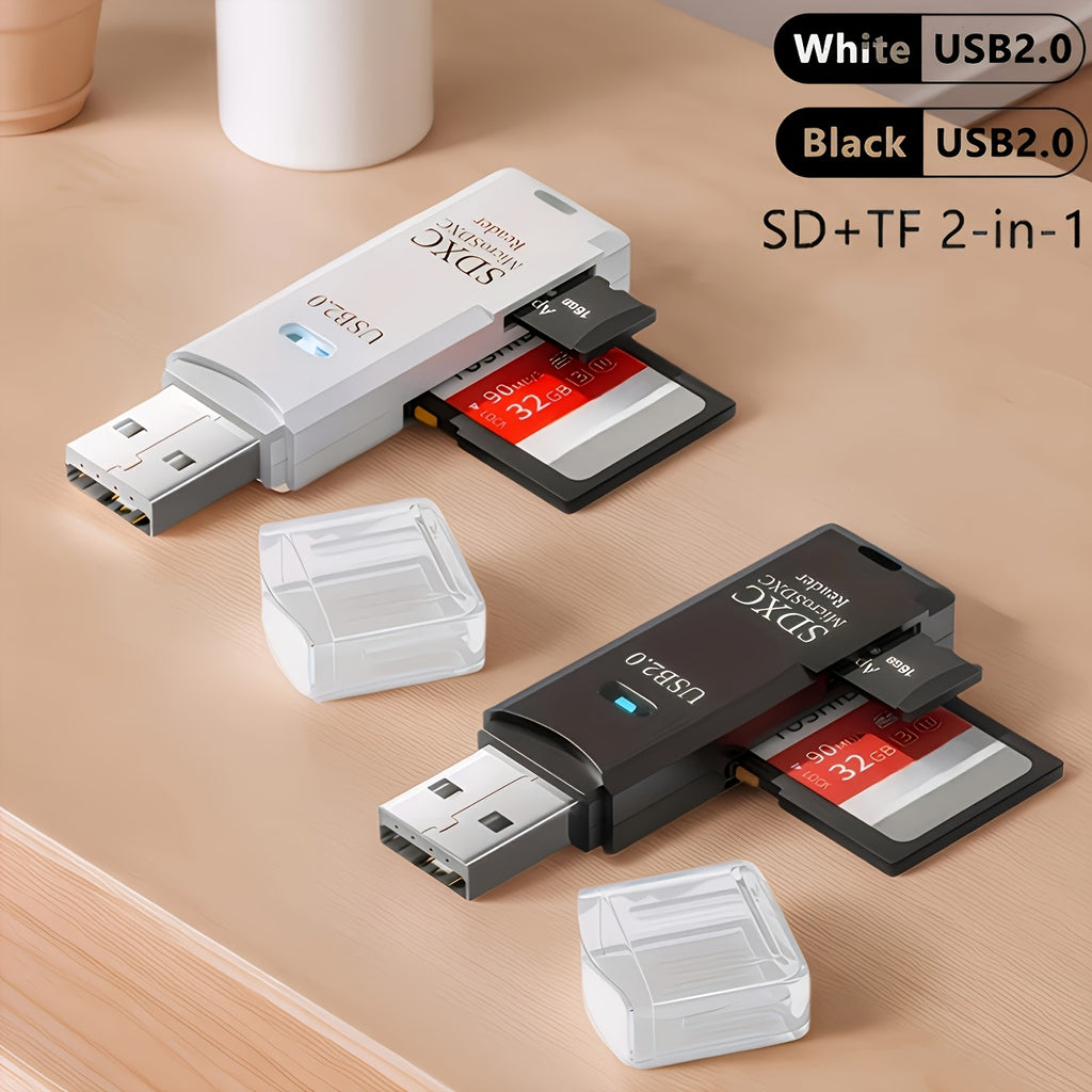 usb 2 0 sd card reader suitable pc sd tf card usb adapter