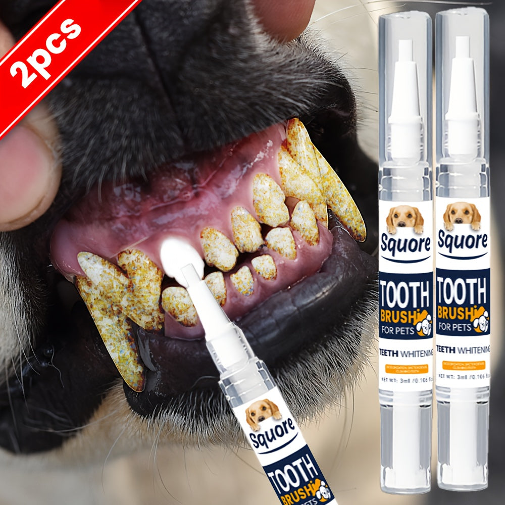 2pcs new formula pet dental cleaning pen effective teeth