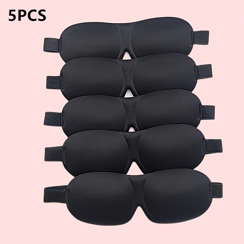 3pcs   eye mask set   contoured design