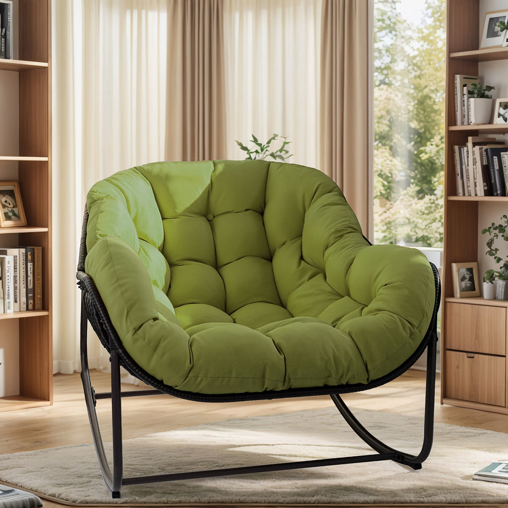 papasan rocking chair outdoor weather wicker papasan patio